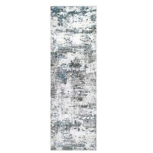 Runner Rug  by nuLOOM Dali Abstract Machine Washable 2'6" x 8’ NEW (B4)
